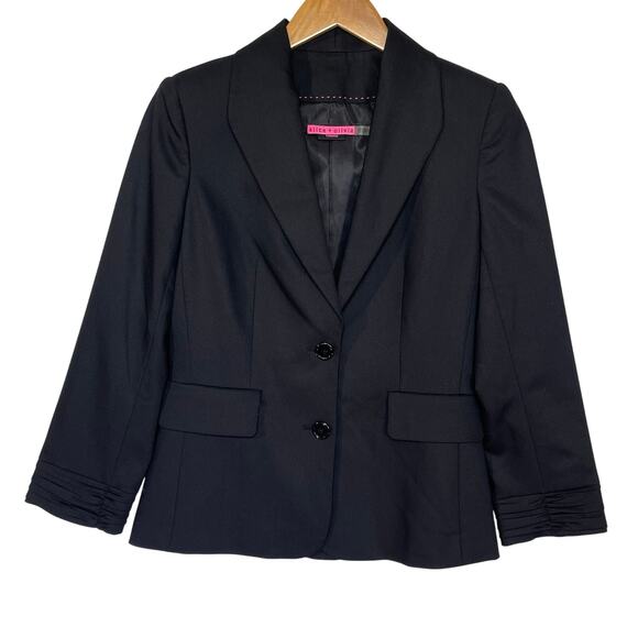 ALICE + OLIVIA Women’s Black Double Button Blazer size small
